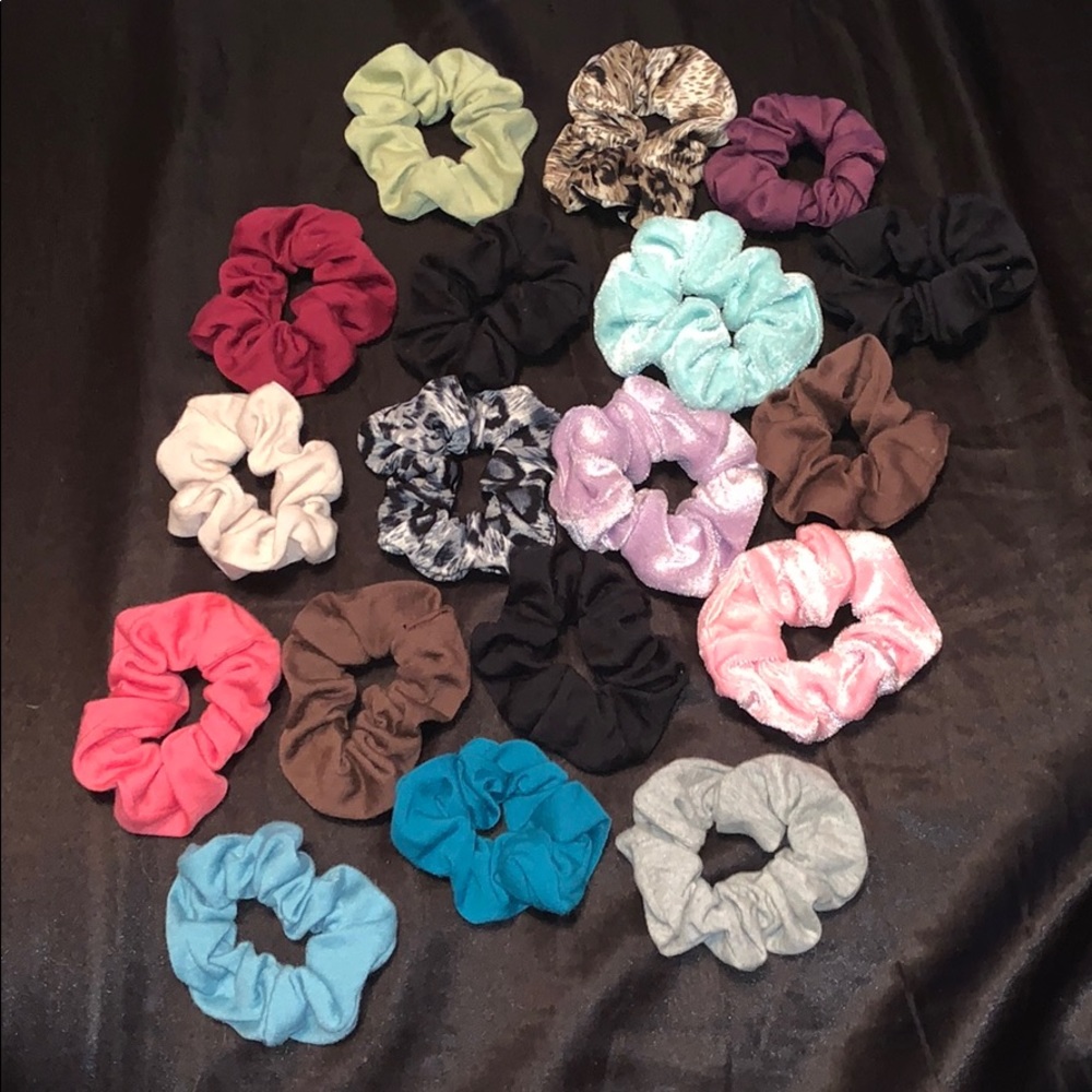 Scrunchie set of 18 scrunchies hair accessories